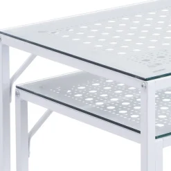 Konsolentisch Duo in Weiß - Marian (zweiteilig)