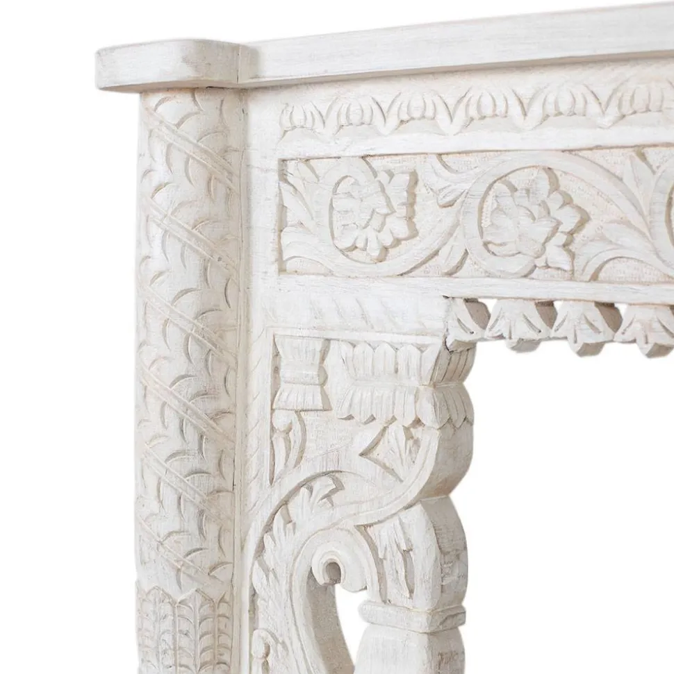 Konsolentisch in Mangoholz White Wash - Syrec