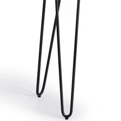 Konsolentisch mit Baumkante Holzplatte Akazie - Cornelys