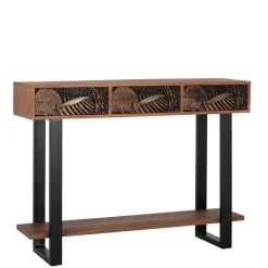 Konsolentisch mit Schnitzerei und Lack - Marcel