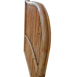 Kopfteil aus Rattan in Natur - Teako