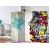 Kunst Paravent Graffiti Druck - Finore