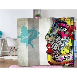 Kunst Paravent Graffiti Druck - Finore