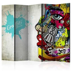 Kunst Paravent Graffiti Druck - Finore