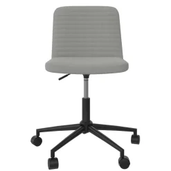 Kunstleder Bürostuhl in Grau - Ecero