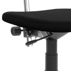 Kunstleder Bürostuhl in Schwarz - Mira