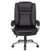 Kunstleder Chefsessel klassisch in Schwarz - Jarne