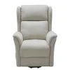 Kunstleder Ohrensessel mit Aufstehhilfe - Anvidia