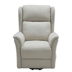 Kunstleder Ohrensessel mit Aufstehhilfe - Anvidia
