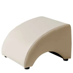 Kunstleder Polstersessel in Cremefarben - Durango