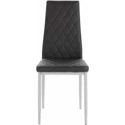 Kunstleder Stühle mit hoher Lehne - Sanura (Set)