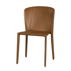 Kunstleder Stuhl komplett bezogen - Matrera (2er Set)