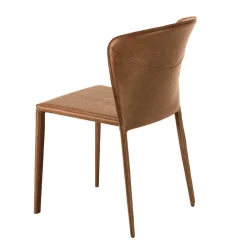 Kunstleder Stuhl komplett bezogen - Matrera (2er Set)