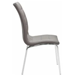 Kunstlederstühle in Hellbraun - Bellatrix (2er Set)