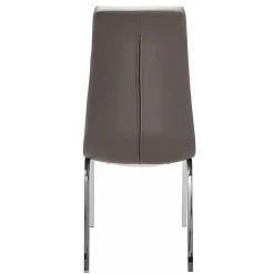 Kunstlederstühle in Hellbraun - Bellatrix (2er Set)