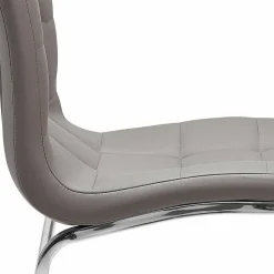 Kunstlederstühle in Hellbraun - Bellatrix (2er Set)