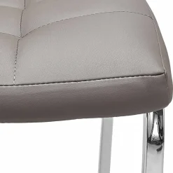 Kunstlederstühle in Hellbraun - Bellatrix (2er Set)