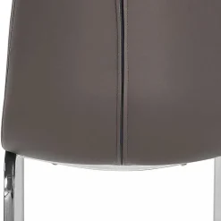 Kunstlederstühle in Hellbraun - Bellatrix (2er Set)