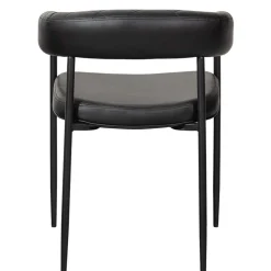 Kunstlederstühle in Schwarz - Austral (2er Set)