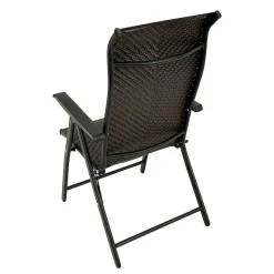 Kunstrattan Klappsessel in Braun - Megan