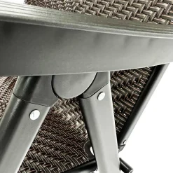 Kunstrattan Klappsessel in Braun - Megan