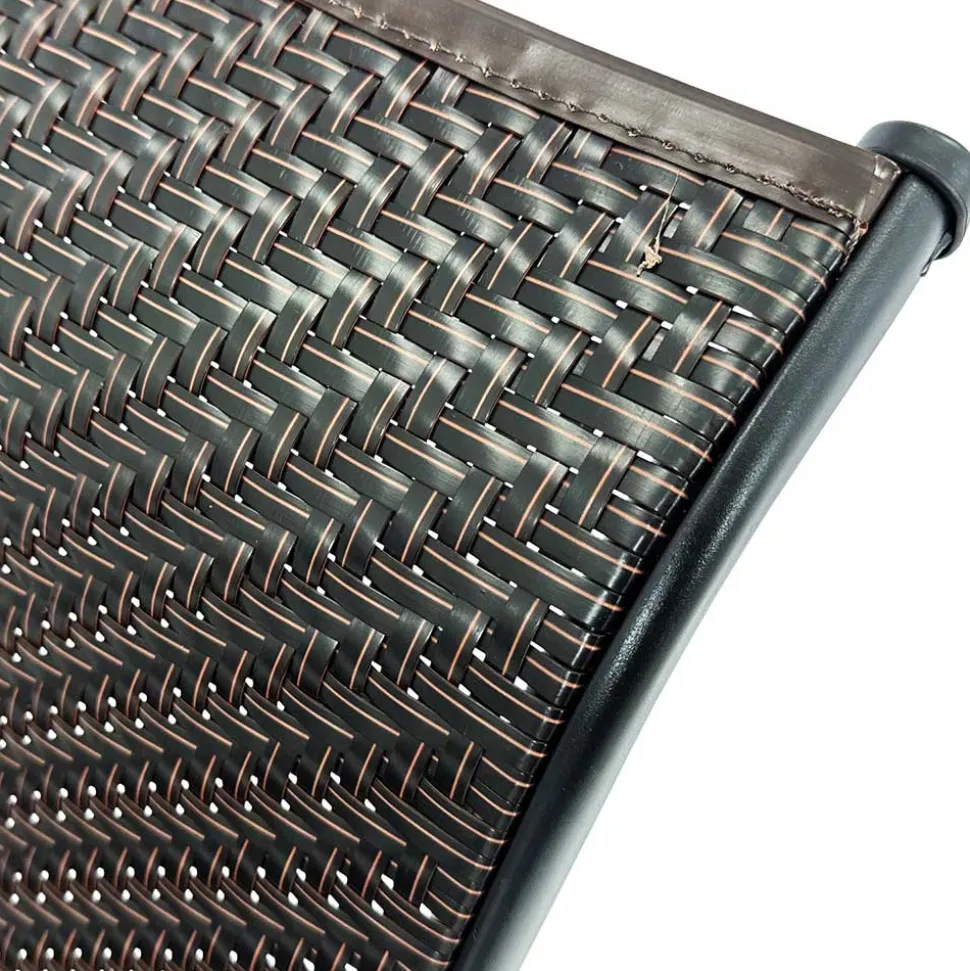 Kunstrattan Klappsessel in Braun - Megan