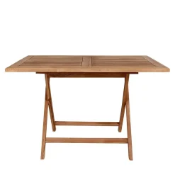 Kunstrattan Tischsessel & Holztisch - Freshna (fünfteilig)