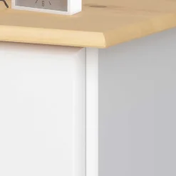 Lackierte Ciountry Nachtkommode zweifarbig - Cordenas