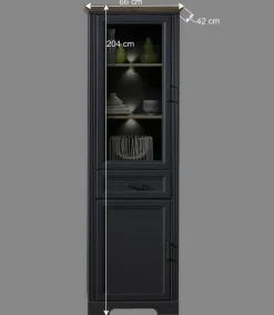 Landhaus Anbauwand zweifarbig - Thumbs (dreiteilig)