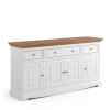 Landhaus Anrichte mit Metallgriffen - Bordona