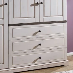 Landhaus Baby Kleiderschrank mit Schubladen - Rimesca