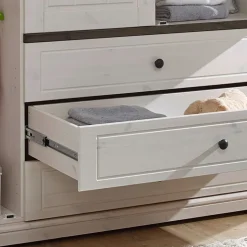 Landhaus Baby Kleiderschrank mit Schubladen - Rimesca