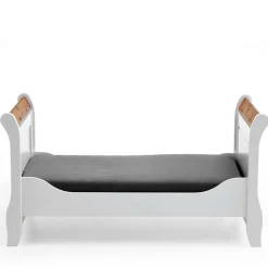 Landhaus Babybett aus Kiefer zweifarbig - Sibiuta