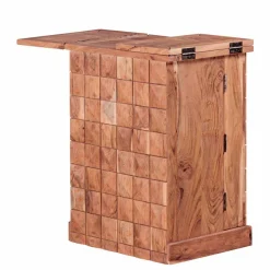 Landhaus Barschrank Oridano aus Holz Akazie massiv