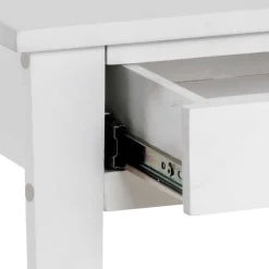 Landhaus Beistelltisch mit Schublade & Ablage - Spiritov