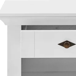 Landhaus Bett mit Kopf- und Fußteil - Mira