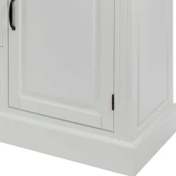 Landhaus Buffetschrank in Weiß & Graubraun - Bleaks