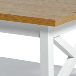 Landhaus Couchtisch mit Ablagboden - Ristina