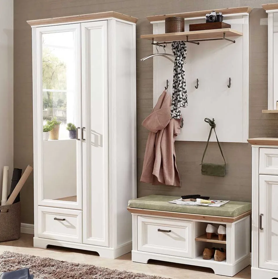 Landhaus Dielen Set zweifarbig - Nurelcas (dreiteilig)