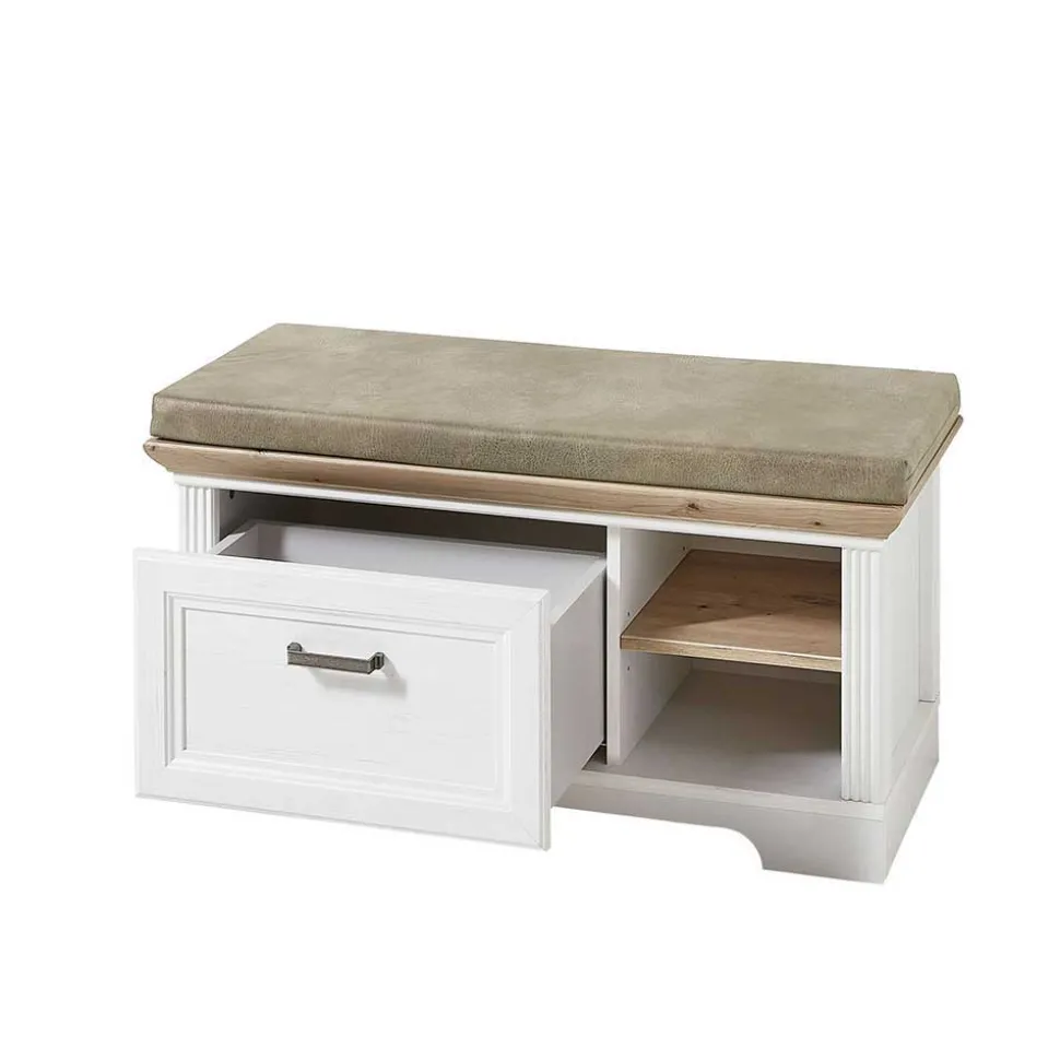 Landhaus Dielen Set zweifarbig - Nurelcas (dreiteilig)