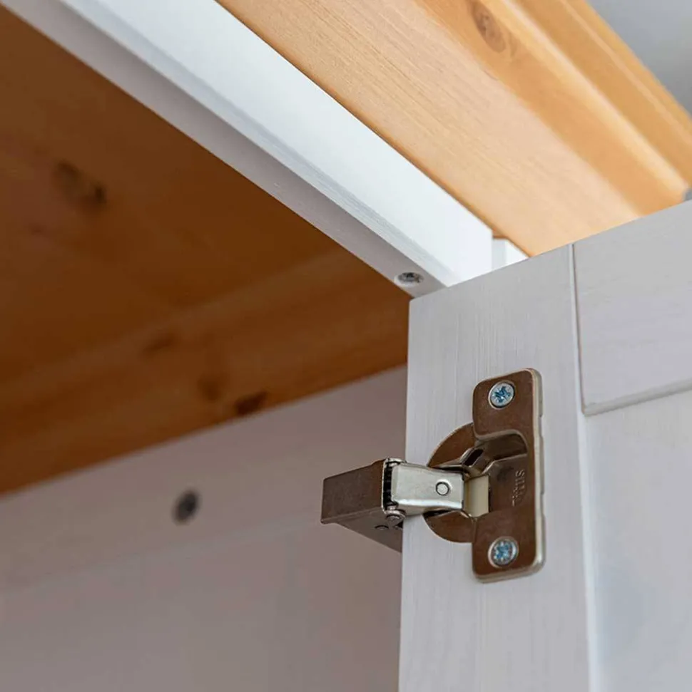 Landhaus Dielenmöbel Set aus Kiefer - Saluts (vierteilig)