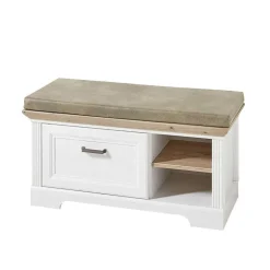 Landhaus Dielenmöbel Set zweifarbig - Nurelcas (dreiteilig)