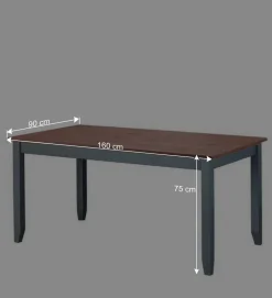 Landhaus Essgruppe in Grau - Nepplan (fünfteilig)