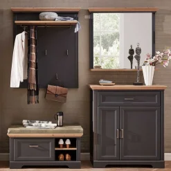 Landhaus Flur Einrichtung Möbel - Thumbs (vierteilig)