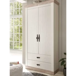 Landhaus Flurschrank mit Doppeltür - Nedita
