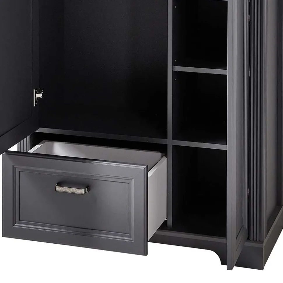 Landhaus Flurschrank mit Spiegeltür - Thumbs