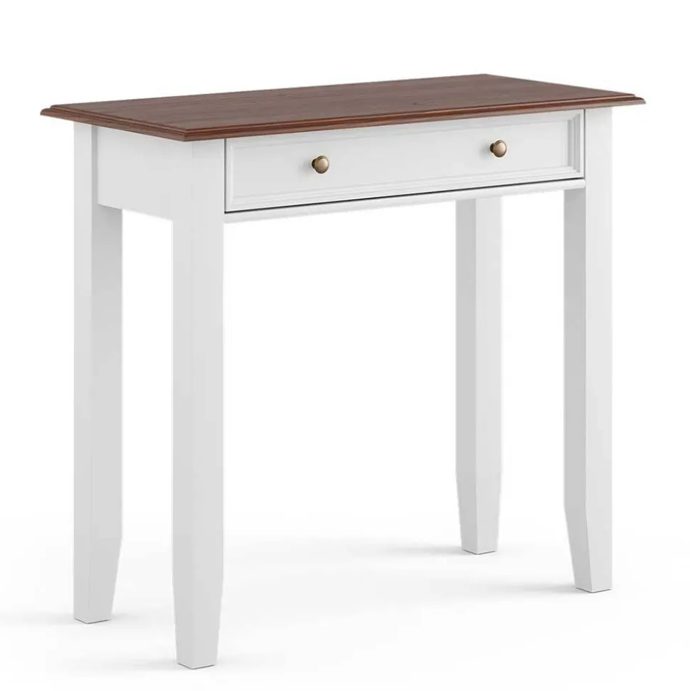 Landhaus Frisiertisch mit einer Schublade - Manipur