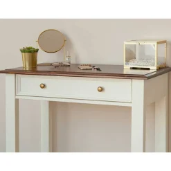 Landhaus Frisiertisch mit einer Schublade - Manipur