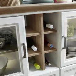 Landhaus Highboard beleuchtet - Sinolita