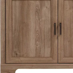 Landhaus Highboard mit LED Beleuchtung - Barack